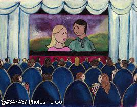 Illustration: At the movies